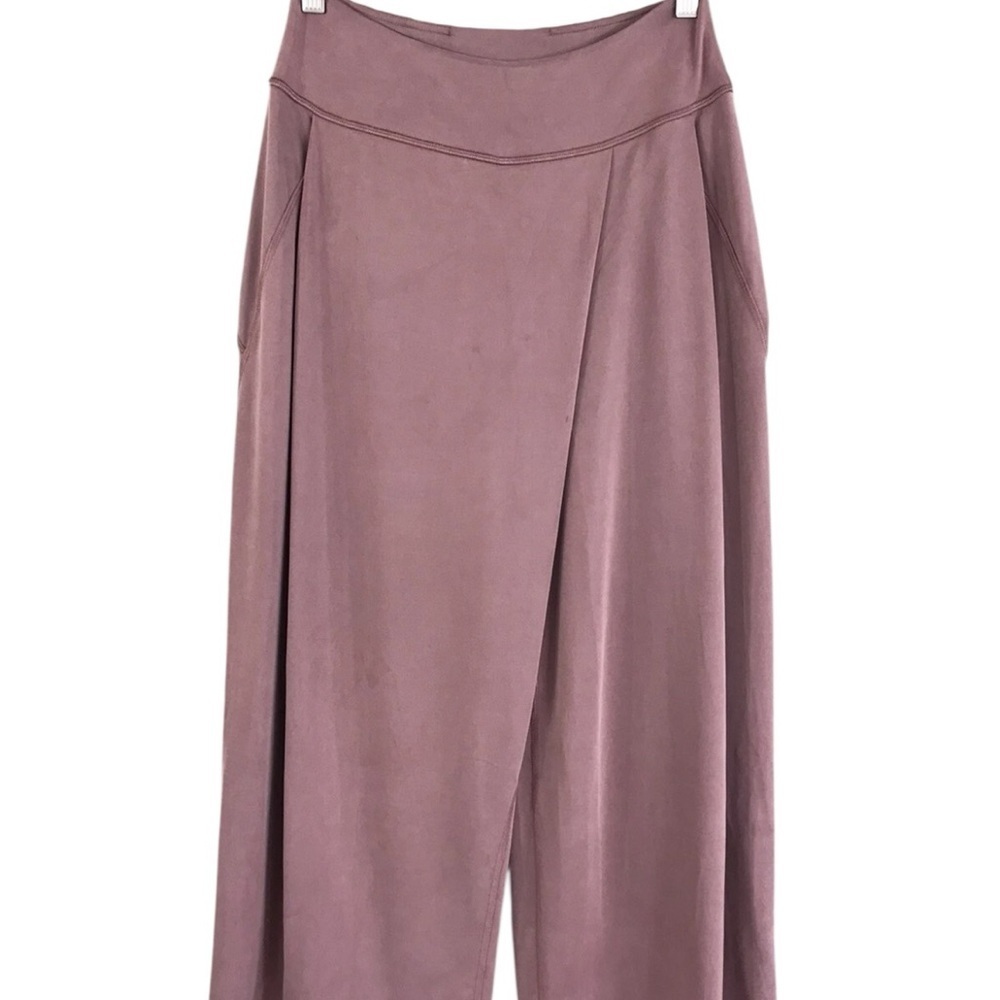 NWT Lululemon Softstreme Wide Leg HR Crop 8 Cupro Spiced Chai limited edition